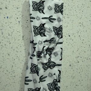 Black and White Patterned Headband